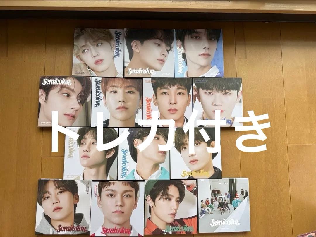 Semicolon セミコロン セブチ seventeen 14本 トレカ付き - メルカリ