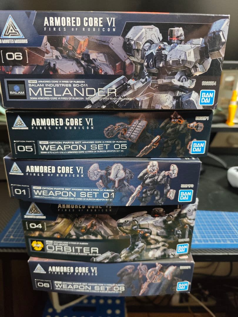 未組立30MM アーマード・コア6 まとめ売り - メルカリ