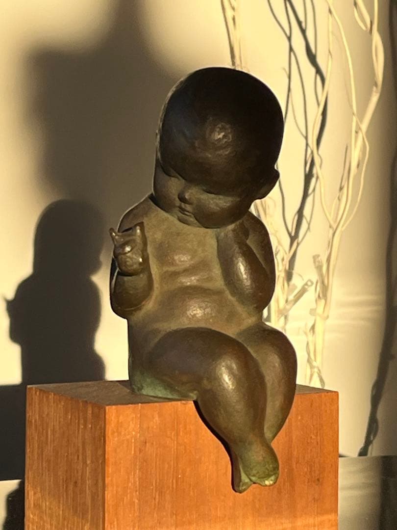 ブロンズ 彫刻 木製台座付き（時代物） ブロンズ像 青銅時代 | すべての商品 | 国立西洋美術館SHOP