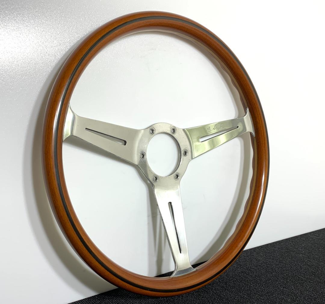 ナルディ クラシック ウッド ホーンリング・ホーンボタン付 極上美品