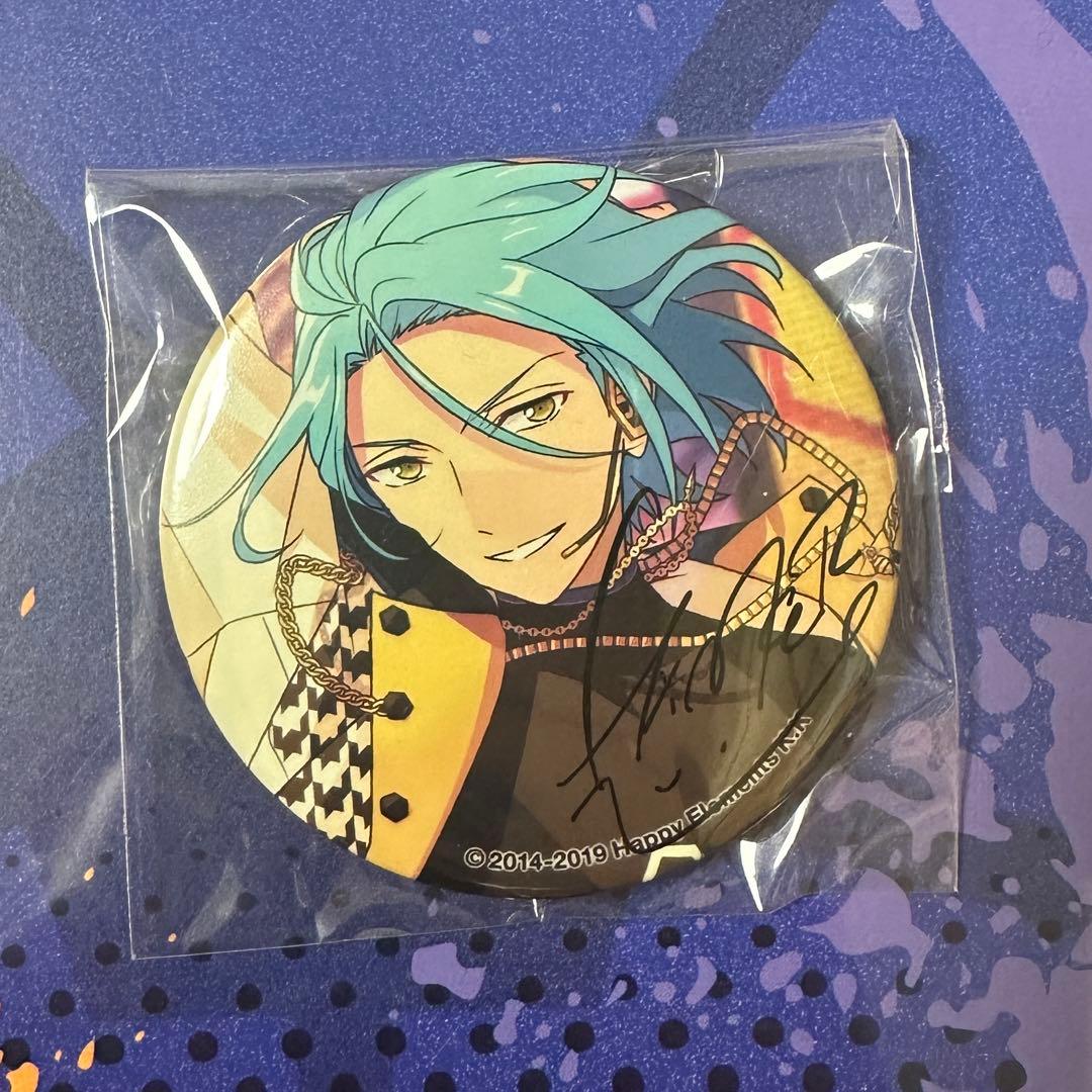 あんスタ HiMERU ポートレート サイン 缶バッジ - メルカリ
