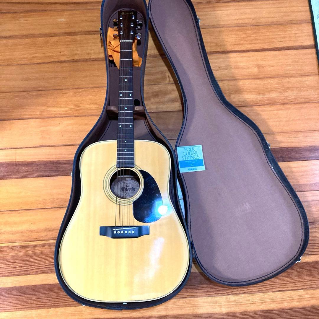 MORRIS モーリス W-20 アコースティックギター ハードケース付