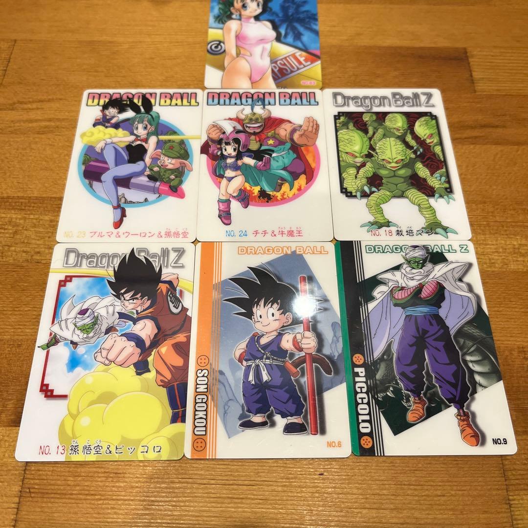 ドラゴンボールZ カードグミ ブルマ No.63 他6枚セット - メルカリ