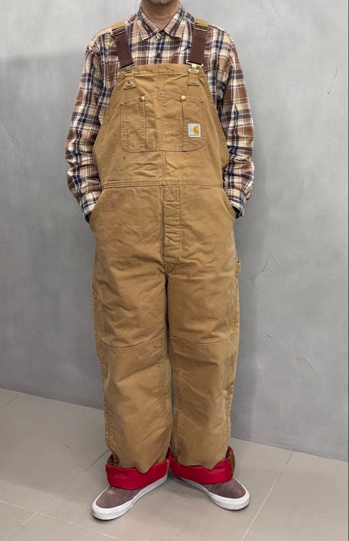 80's USA製 carhartt 100周年 オーバーオール　vintage 楽天市場】【中古】80s USA製 ヴィンテージ カーハート Carhartt 100