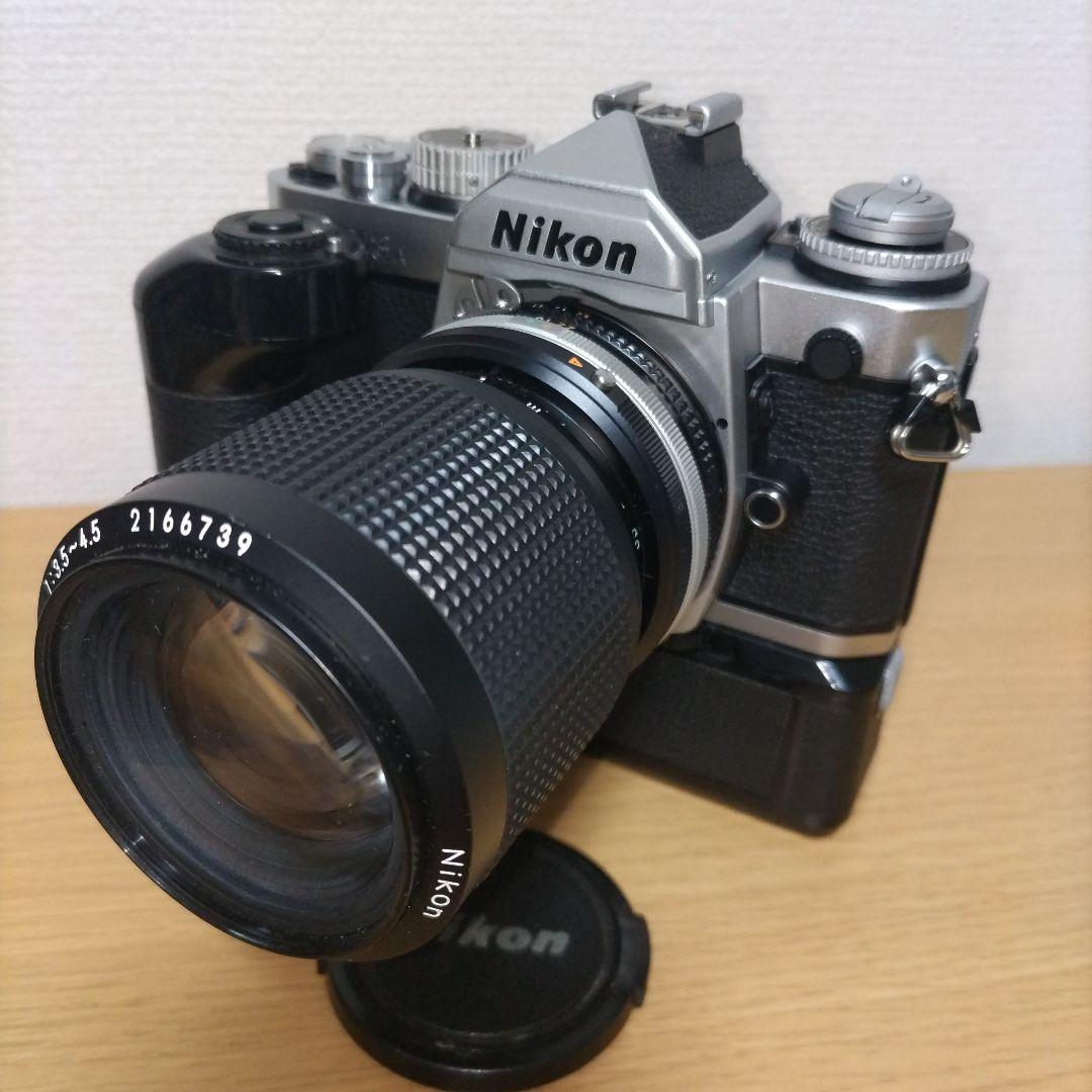 Nikon FM3A シルバー　美品　モータードライブセット Nikon FM3A シルバー 美品 モータードライブセット - メルカリ