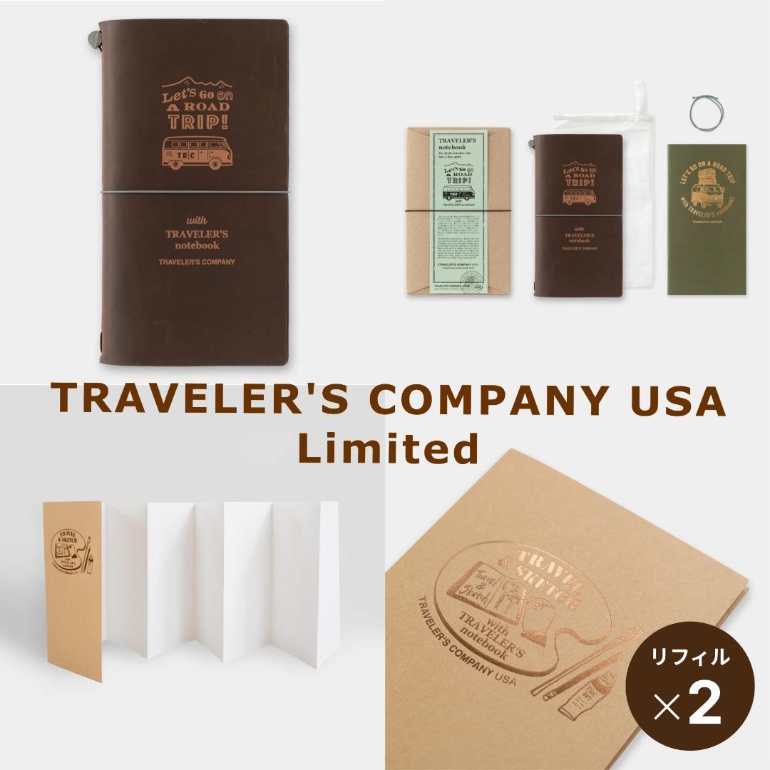 【ラスト1点】トラベラーズノート ROAD TRIP アメリカ限定 3点セット TRAVELER'S notebook Brown ROAD TRIP – TRAVELER'S COMPANY USA