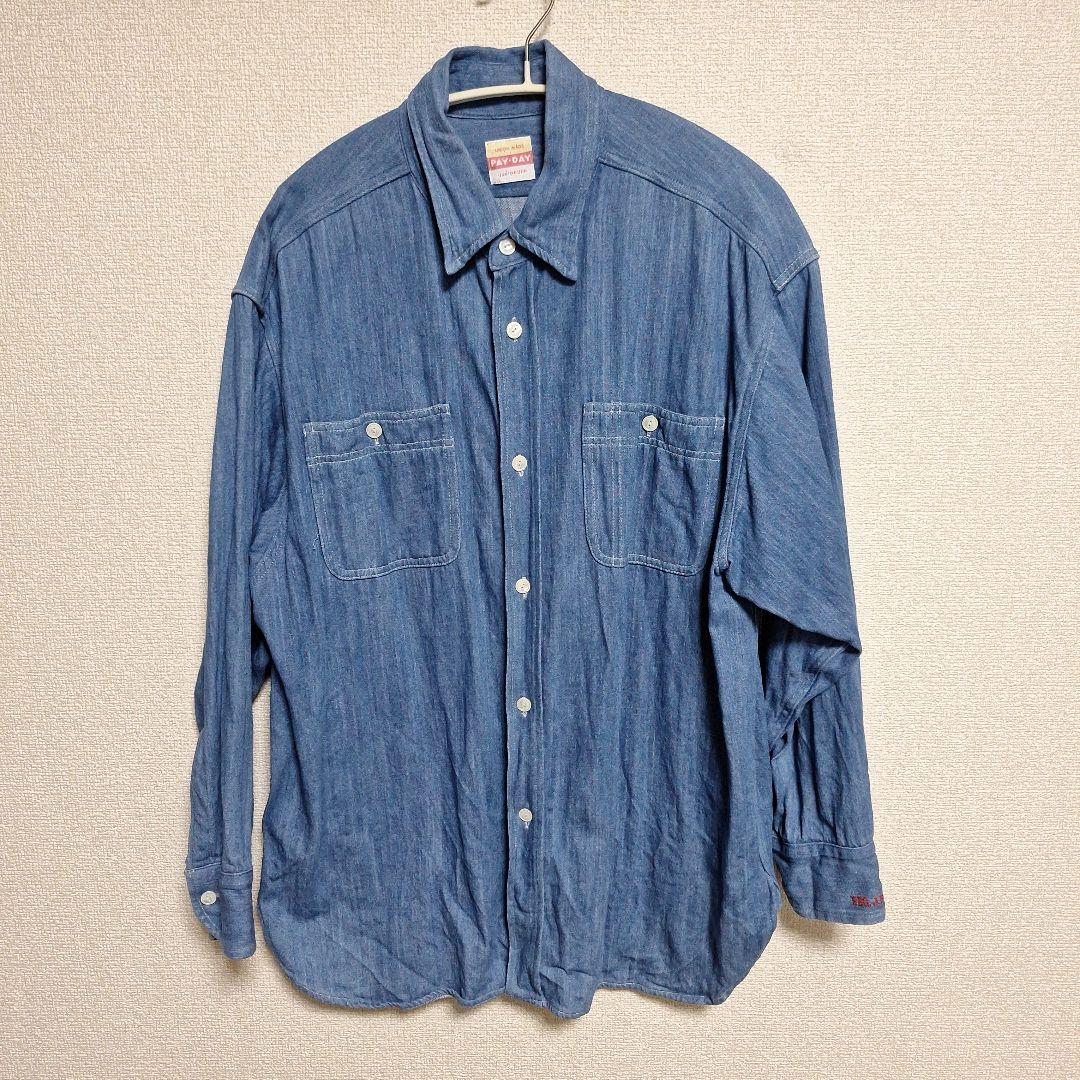 スローブイエナ PAYDAY ペイデイ 別注 シャンブレーシャツ デニム
