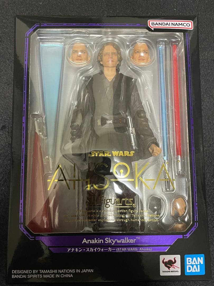 アナキン・スカイウォーカー　フィギュアーツ（アソーカ版） Amazon.co.jp: TAMASHII NATIONS S.H.フィギュアーツ スター・ウォーズ