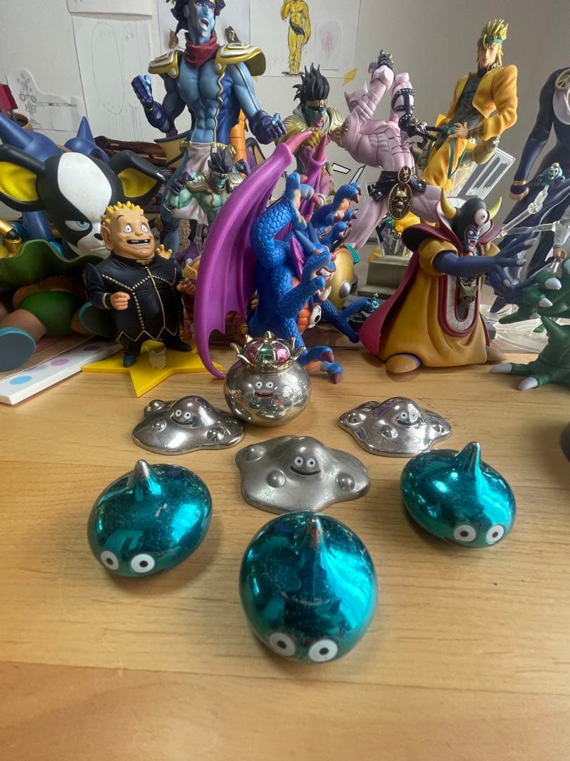 定価二万円越☆メタリックスライムフィギュア 7体セット ドラゴンクエストVII Reimagined』発売記念バージョンのドラゴスライム