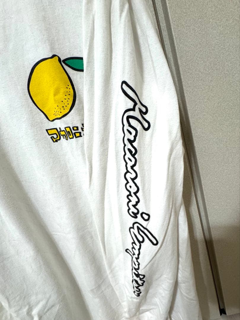 生産終了・レアアイテム】マカロニえんぴつ・レモンロングTシャツsize