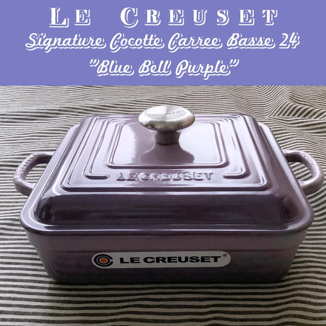 【ルクルーゼジャポン正規品】ココットキャレ/ スクエアココット24センチ LE CREUSET(ル・クルーゼ) ココット・ジャポネーズ 24cm マット