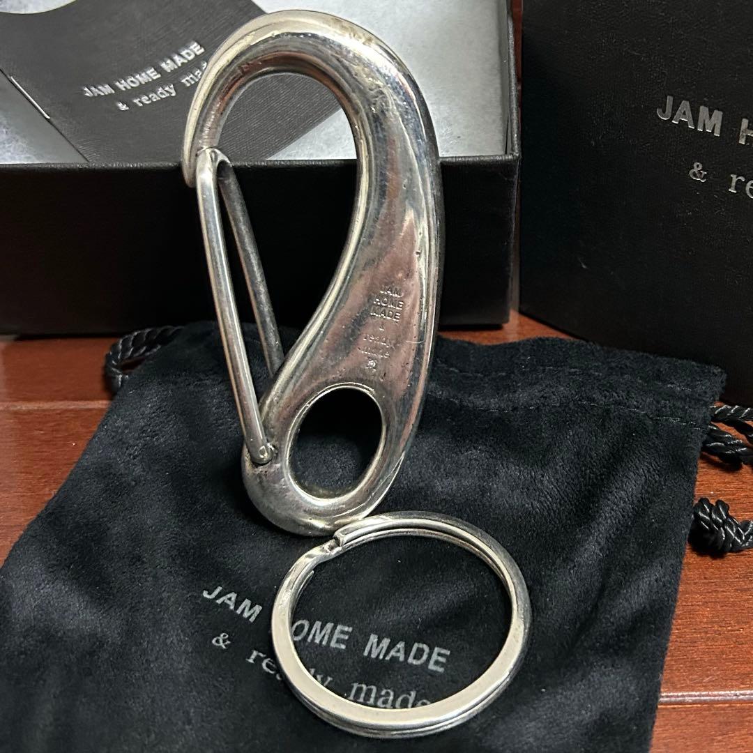 新品仕上げ JAM HOME MADE フック型キーホルダー カラビナ 木村拓哉