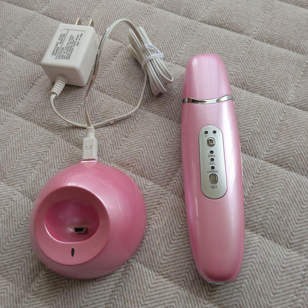 アクア エステ ソニック美顔器 EMS 充電器・スタンド付き - メルカリ