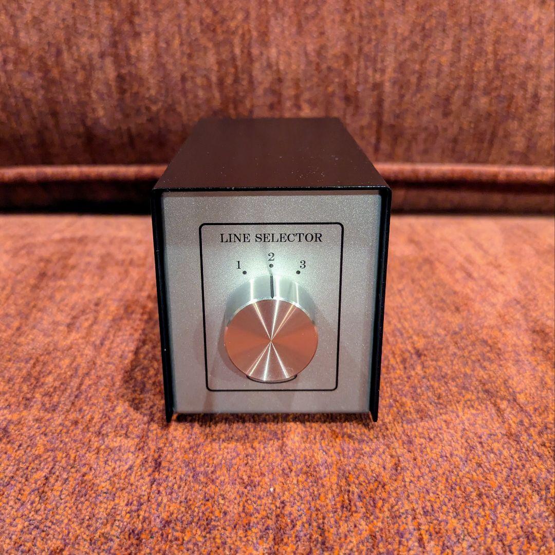 新品同様 ラインセレクター LINEセレクター 3入力 Amazon.co.jp: オーディオデザイン ラインセレクター HAS-3L : 家電