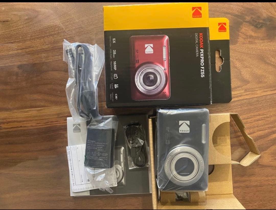 Kodak PIKPRO FZ55 デジカメ　新品 Amazon | KODAK (コダック) PIXPRO 使いやすい ズーム FZ55-BK 16MP