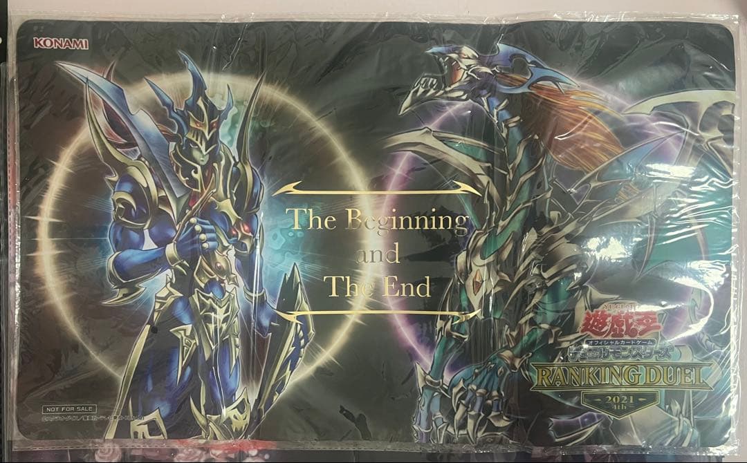 遊戯王OCG プレイマット カオスソルジャー開闢の使者と終焉の使者 プレイマット『開闢の使者&終焉の使者(RANKINGDUEL2021-4th