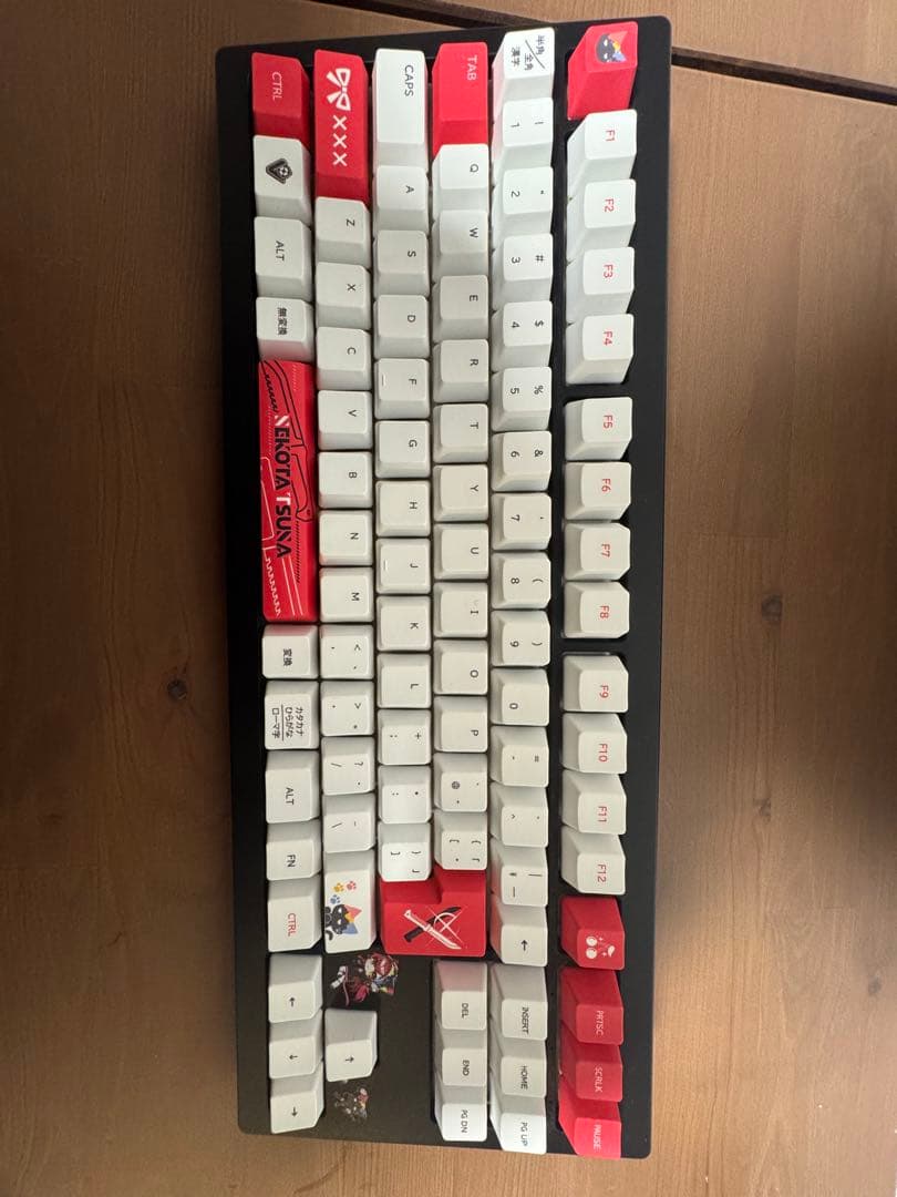 VSPO! GEAR ゲーミングキーボード 猫汰つな Edition ぶいすぽ - メルカリ