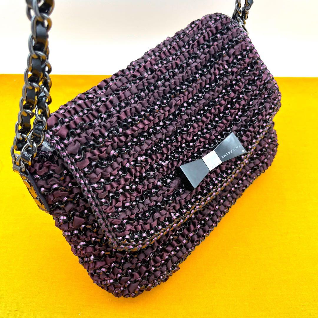 ✨極美品✨アンテプリマ クリスタッロフィオッコ ダークパープル ワン