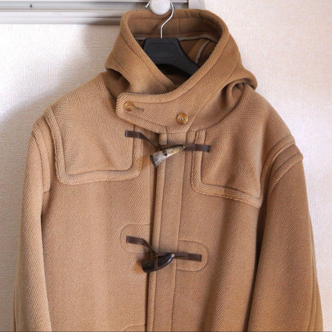 OldEngland モカブラウン　ダッフルコート　ムーアブルック 美品】OLD ENGLAND オールドイングランド 英国製 ダッフルコート 46
