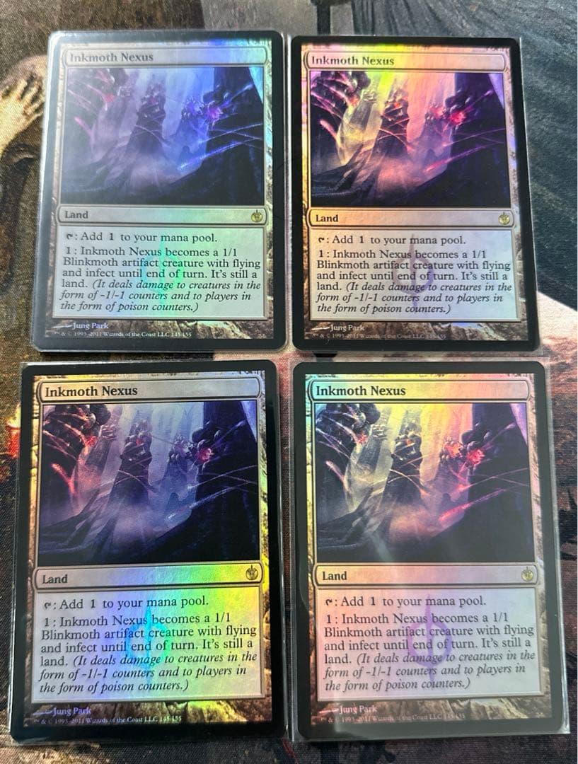 墨蛾の生息地 墨蛾の生息地 / Inkmoth Nexus MBS 英語 FOIL 4