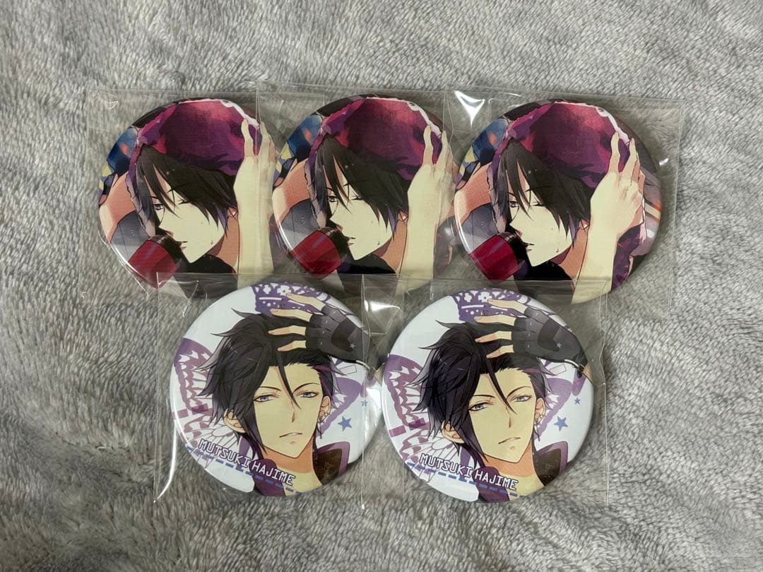 ツキウタ。 缶バッジ 睦月 始 - メルカリ