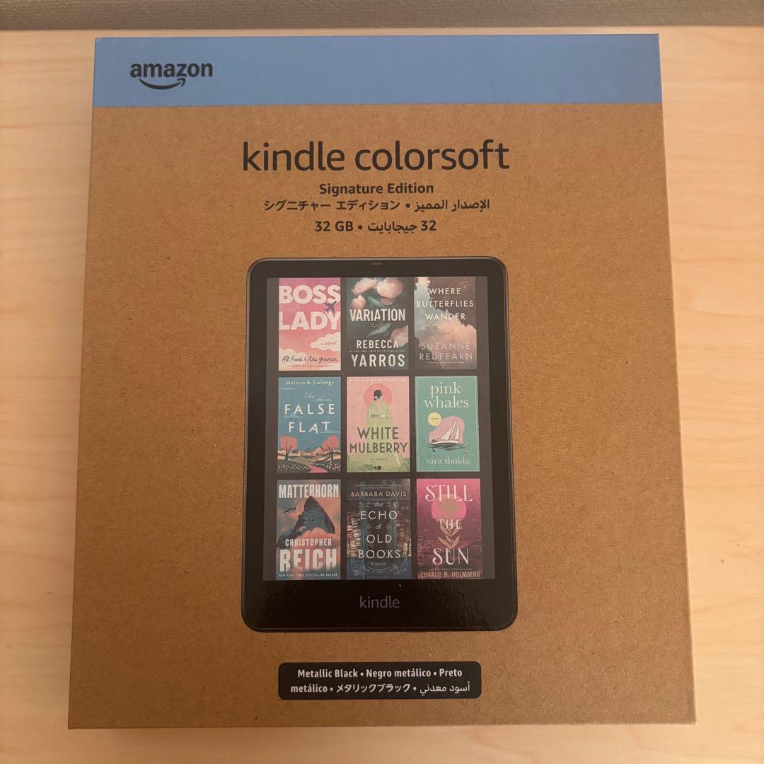 新品未開封 Kindle Colorsoft シグニチャーエディション 32GB Amazon.co.jp: Amazon Kindle Colorsoft シグニチャーエディション