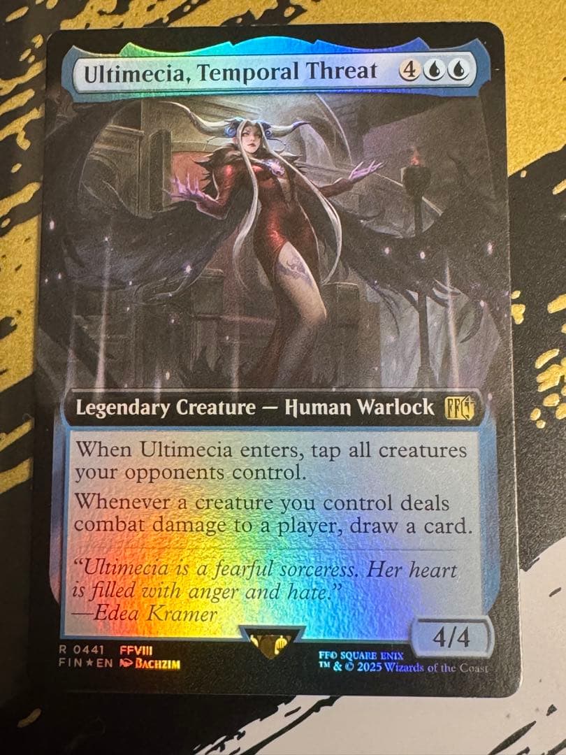 【Foil】(441)■拡張アート■時に抗う者、アルティミシア　英語 ミントモール / MINT GAMES MTG(東日本橋) / 【FIN】【ENG】〈441-R-U