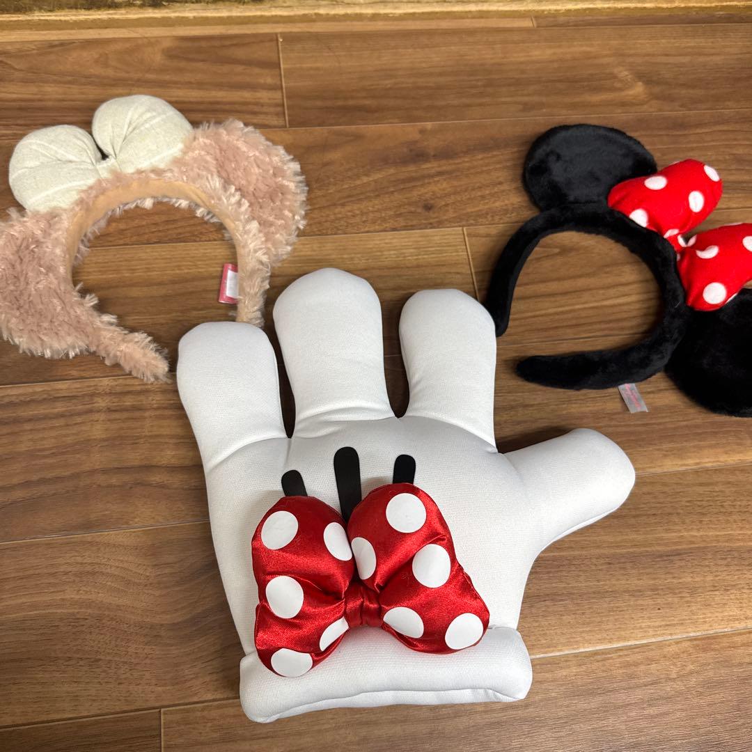 ディズニー ミニーマウス・ダッフィー カチューシャセット - メルカリ