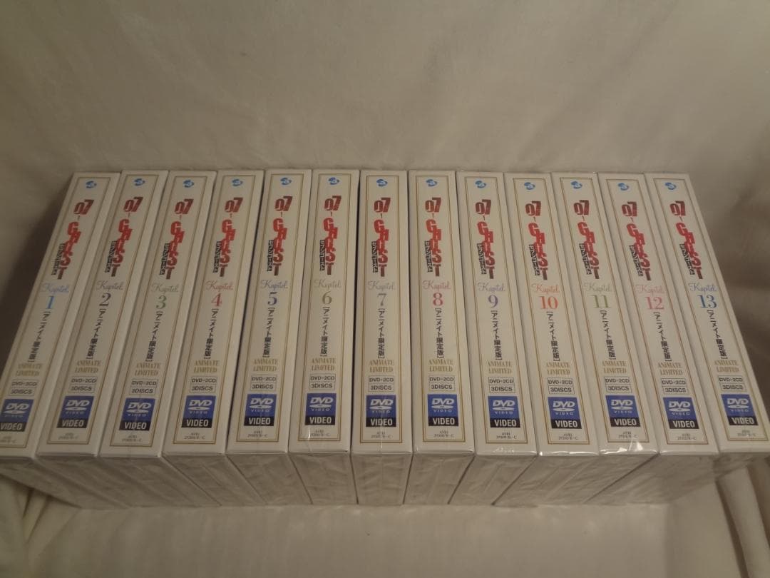 24f ★ay 07-GHOST アニメイト限定版 全13巻セット [DVD] 楽天市場】07-GHOST セブンゴースト【全13巻セット】【中古】全巻