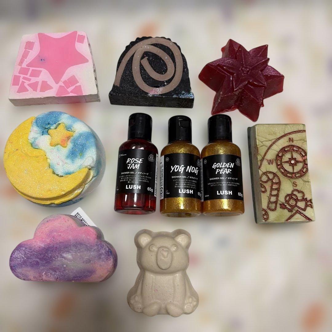 LUSH ボディソープ　シャワージェル　バブルバーセット/石鹸　クリスマス LUSH(ラッシュ)】クリスマスプレゼントにオススメ♡大人気アイテムの