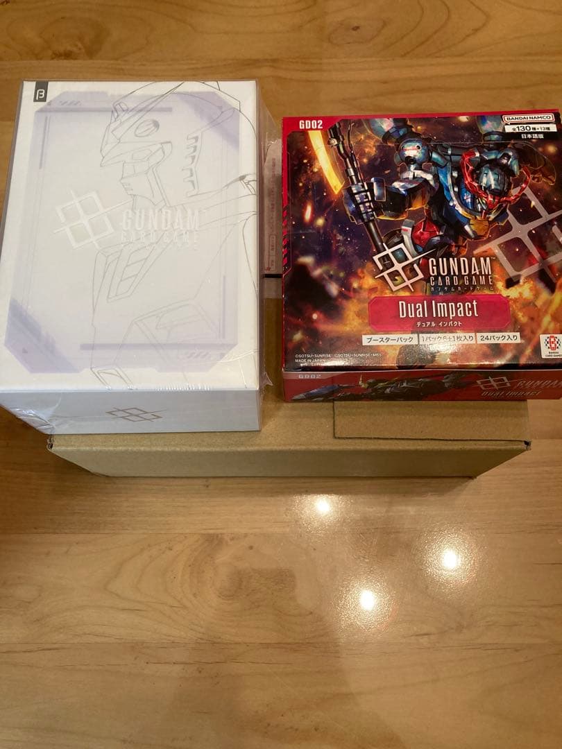 ①ガンダムカード リミテッドBOX Ver.β ②dual impact 未開封 ①ガンダムカード リミテッドBOX Ver.β ②dual impact 未開封 - メルカリ
