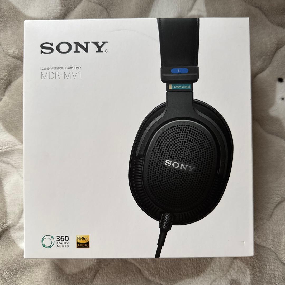 【新品未開封】SONY MDR-MV1 ヘッドフォン ソニー、クリエイター向け背面開放型モニターヘッドホン MDR-MV1 を