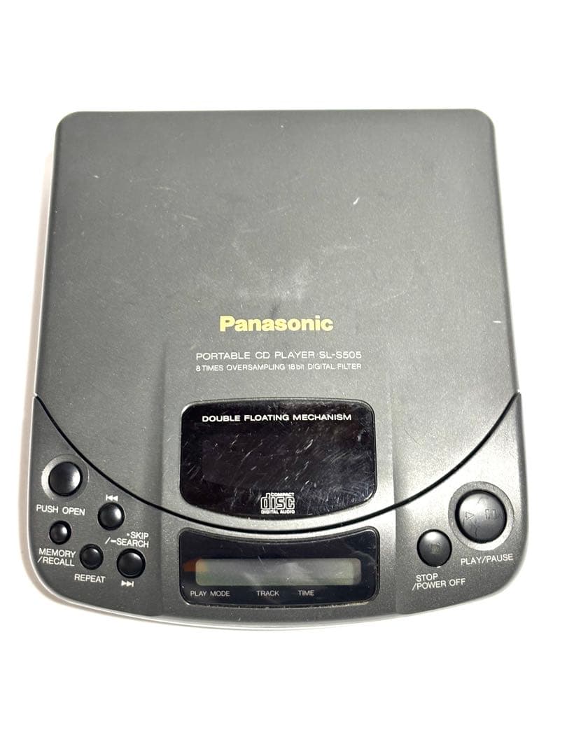 Panasonic CDプレーヤー SL-S505C ジャンク品 Panasonic CDプレーヤー SL-S505 ジャンク品