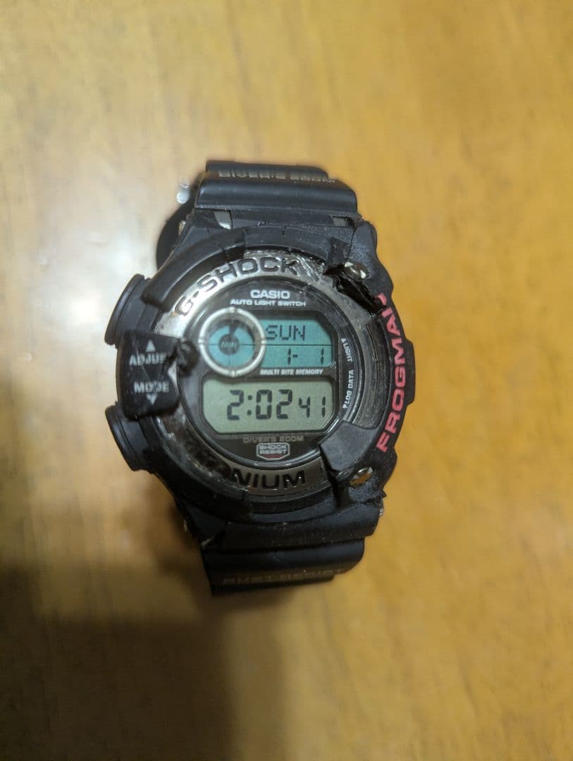 【電池交換済み】カシオG-SHOCK フロッグマン DW-9900 CASIO ❖G-SHOCK フロッグマン[DW-9900]電池交換と防水性能について❖ | 時
