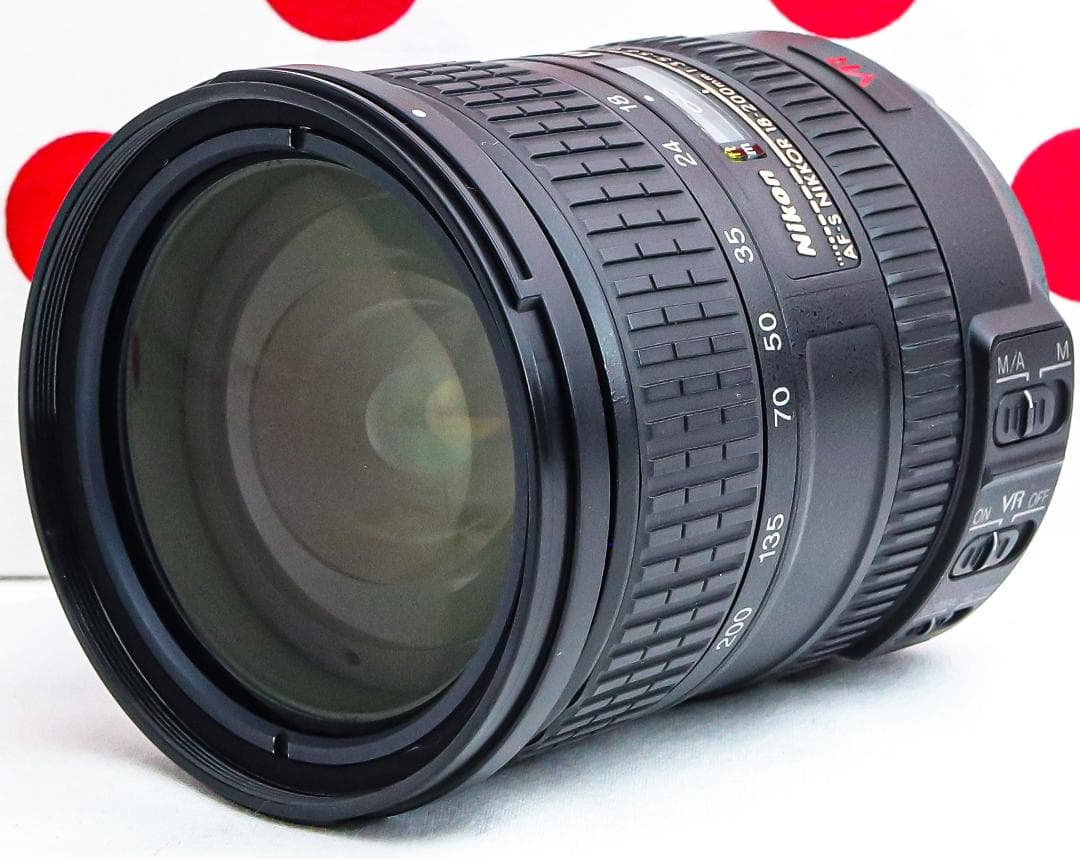 Nikon AF-S 18-200mm VR❤手振れ補正付❤高倍率ズームレンズ Amazon | Nikon 高倍率ズームレンズ AF-S DX NIKKOR 18-200mm f/3.5