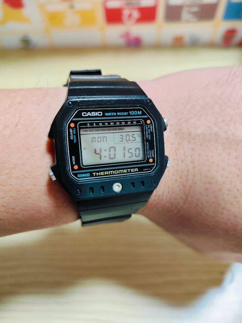 CASIO】THEAMOMETER 225 TS-1100J レア 電池新品