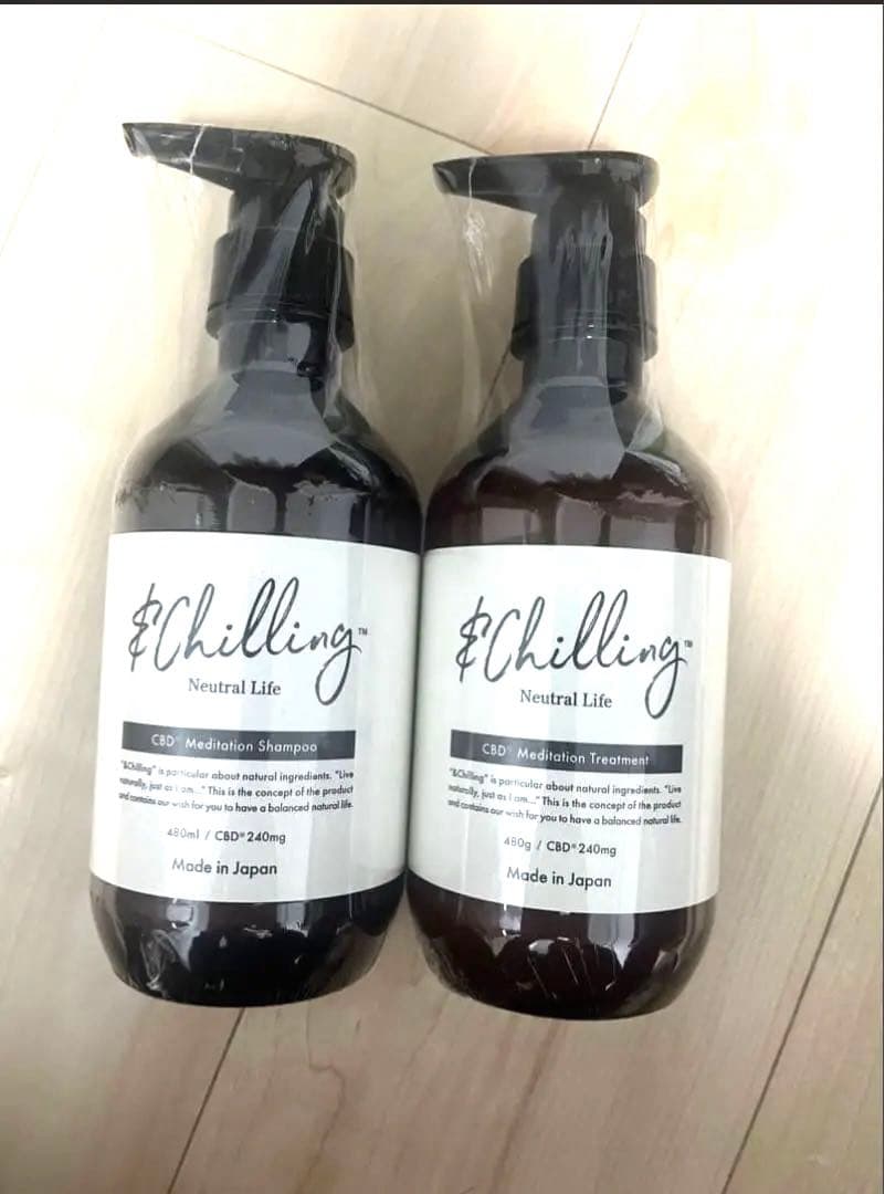 アンドチリング　シャンプー＆トリートメントセット アンドチリング(＆Chilling) メディテーションシャンプー