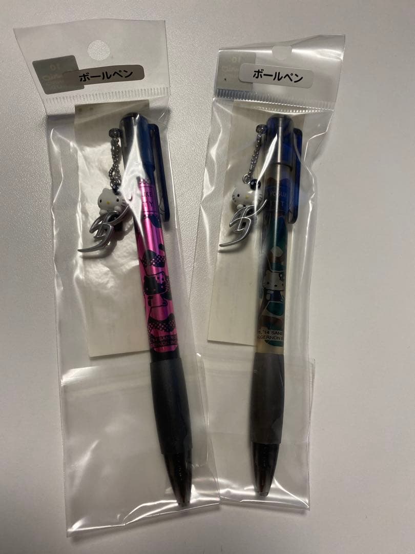 新品未開封】氷室京介×ハローキティ コラボ ボールペン 二本セット