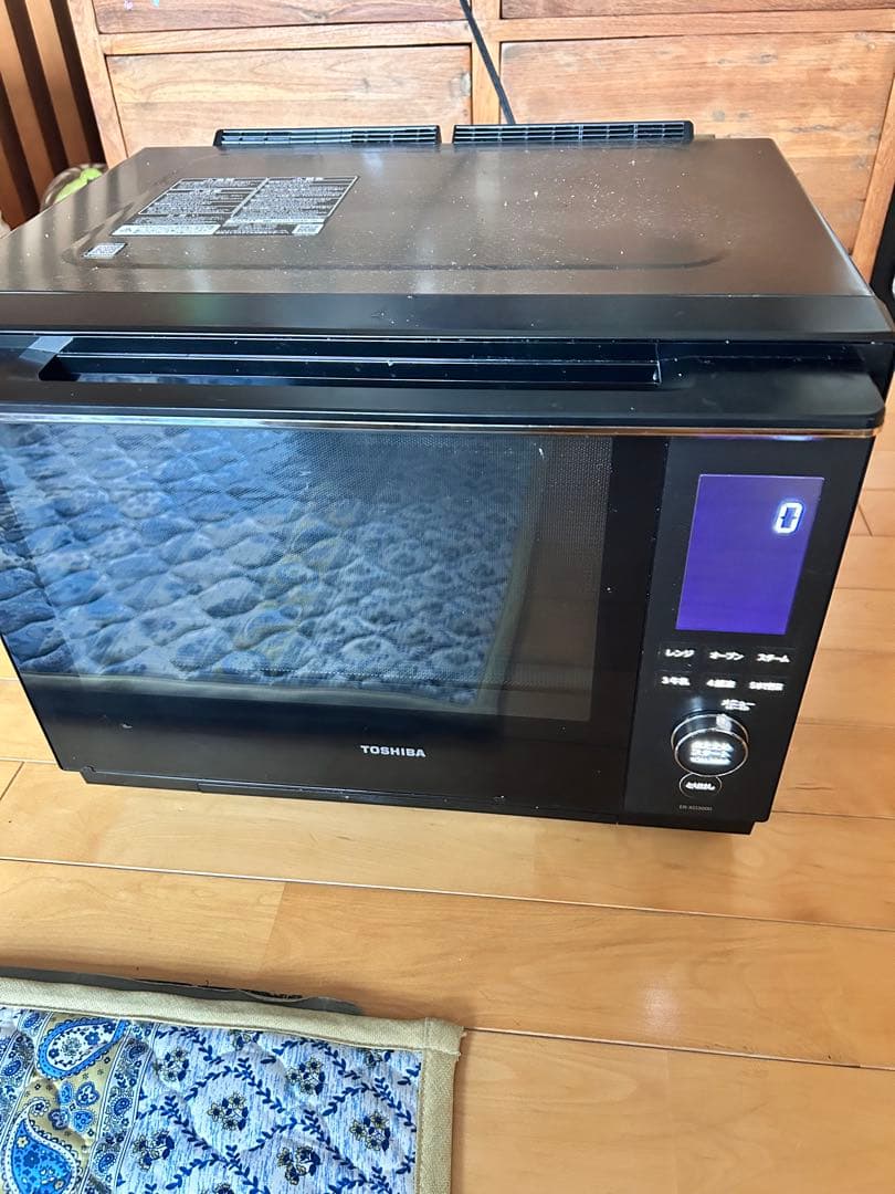 ジャンク品】東芝 石窯ドーム ER-XD3000(K)過熱水蒸気オーブンレンジ