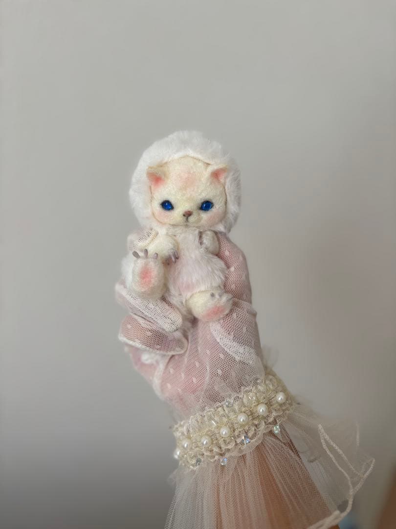 アートドール　こねこ幻獣No.57 羊毛フェルト アートドール こねこ幻獣No.57 羊毛フェルト アートドール こねこ幻獣