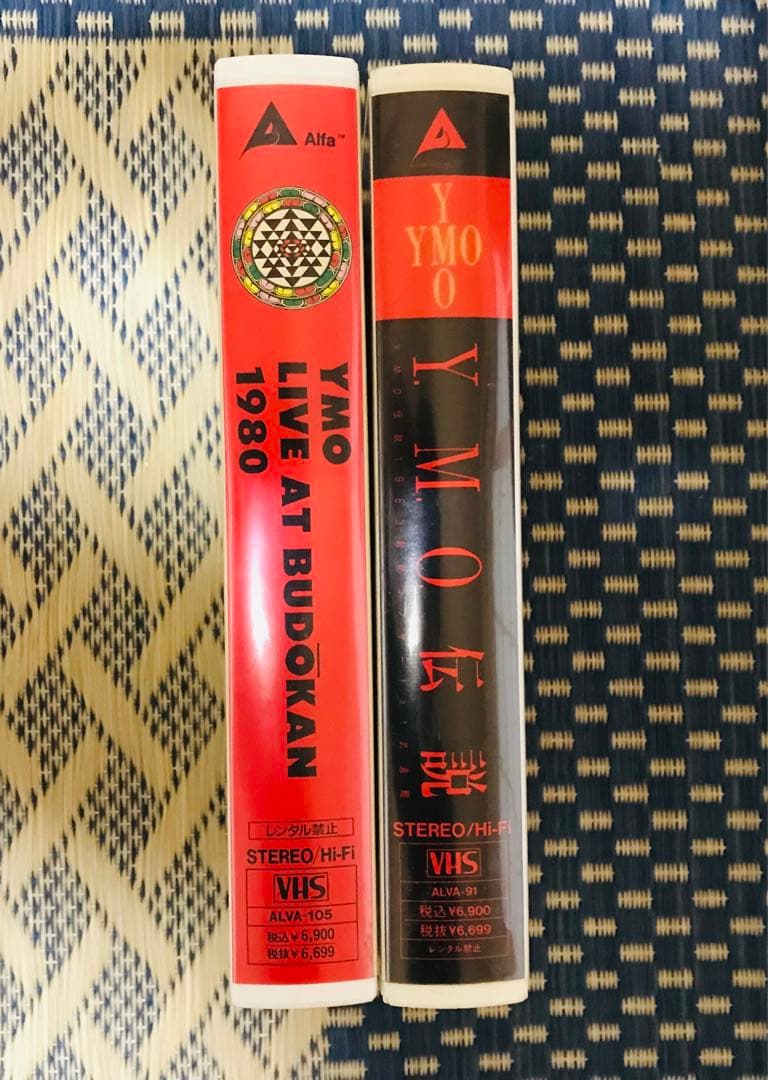 YMO VHS 2本セット YMO伝説 LIVE AT BUDOKAN1980