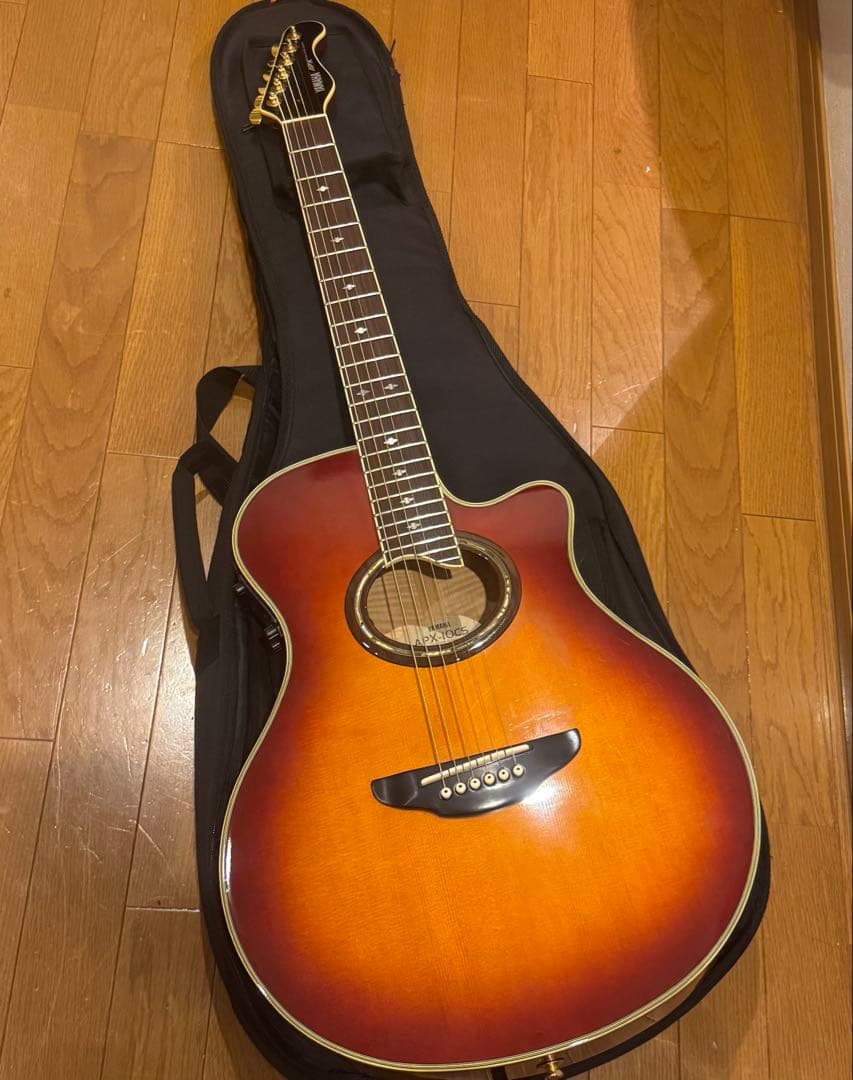 yamaha APX-10s シングルベッド 長渕剛 希少】 YAMAHA APX-10S 薄胴ボディ エレアコ 長渕剛愛用ブランド
