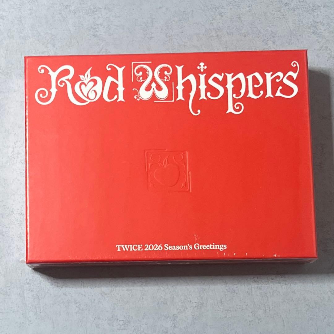 TWICE シーグリ2026 未開封 red whispers 新 発売