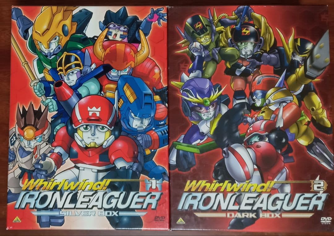 疾風!アイアンリーガー 　DVD-BOX　全巻セット Amazon.co.jp: 疾風!アイアンリーガー1 シルバーBOX [DVD] : 松本保典