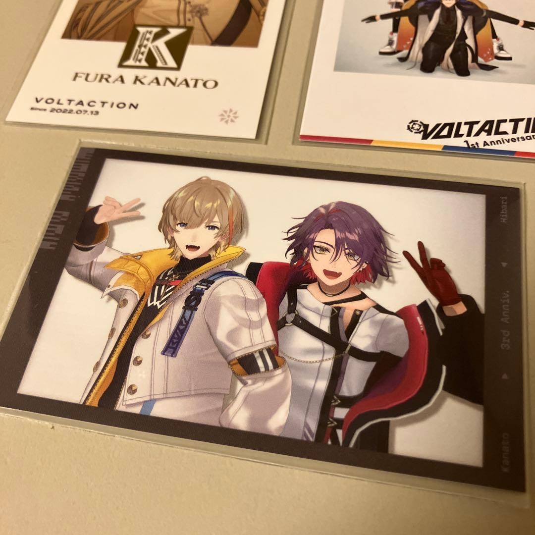 VOLTACTION チェキ 箔押し 3D Zeffiro 風楽奏斗 渡会雲雀 - メルカリ