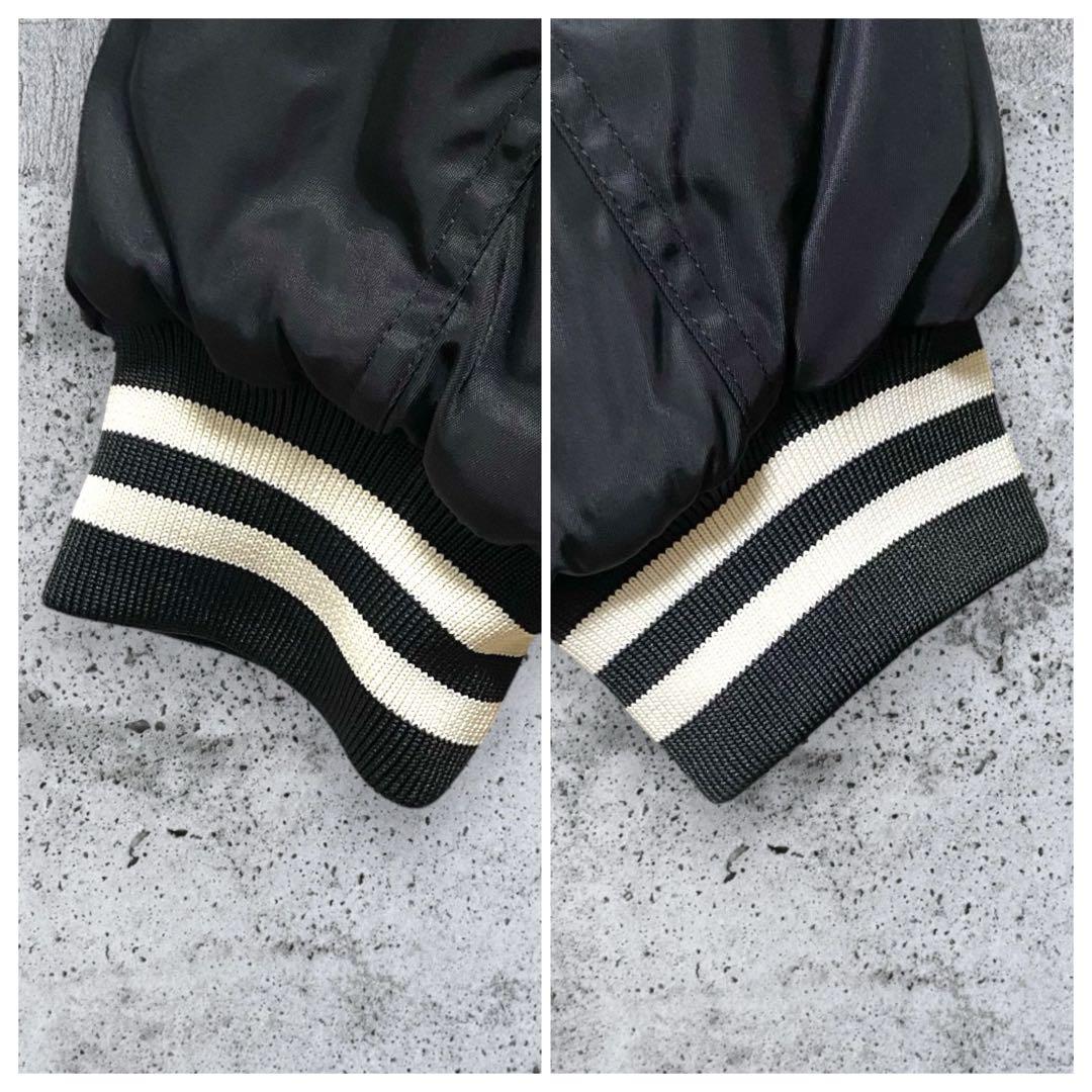 極美品・入手困難】W.C.C. スタジャン 黒2XL相当 両面刺繍 AK-69