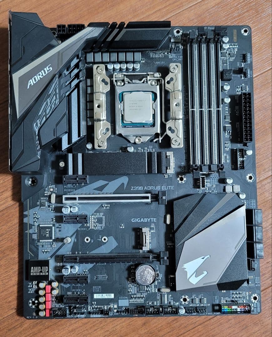 中古】 Z390 AORUS ELITE Core i7 8700K おまけ付 - メルカリ