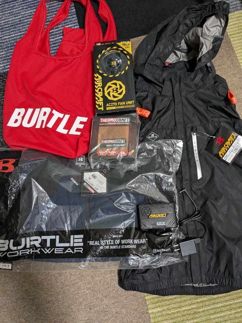 BURTLE バートル　色々6点セット　サーモクラフト　エアクラ BURTLE バートル 色々6点セット サーモクラフト エアクラ