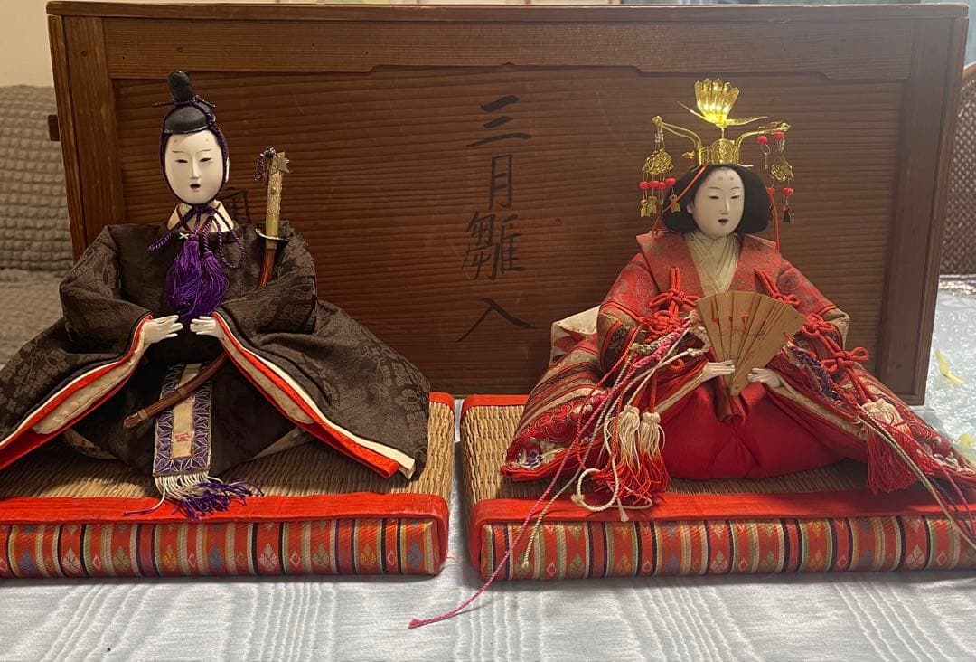 京都丸平 大木平蔵の優美な雛人形 明治時代 - メルカリ