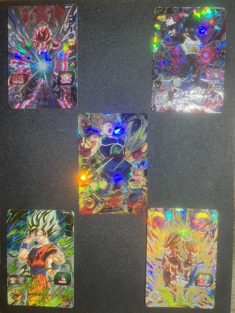 ドラゴンボールヒーローズ　5枚まとめ売り ドラゴンボールヒーローズまとめ売り - メルカリ